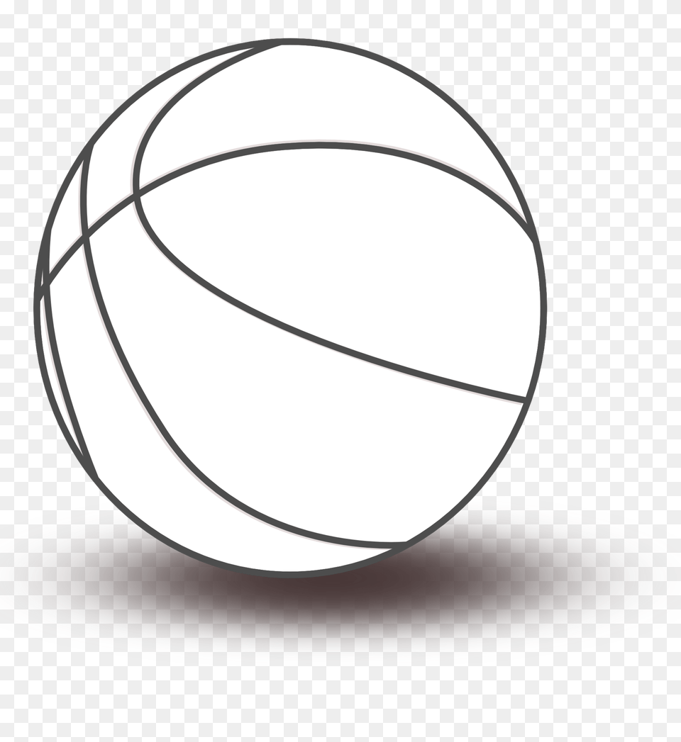 Sphere Clipart Black And White Png Image