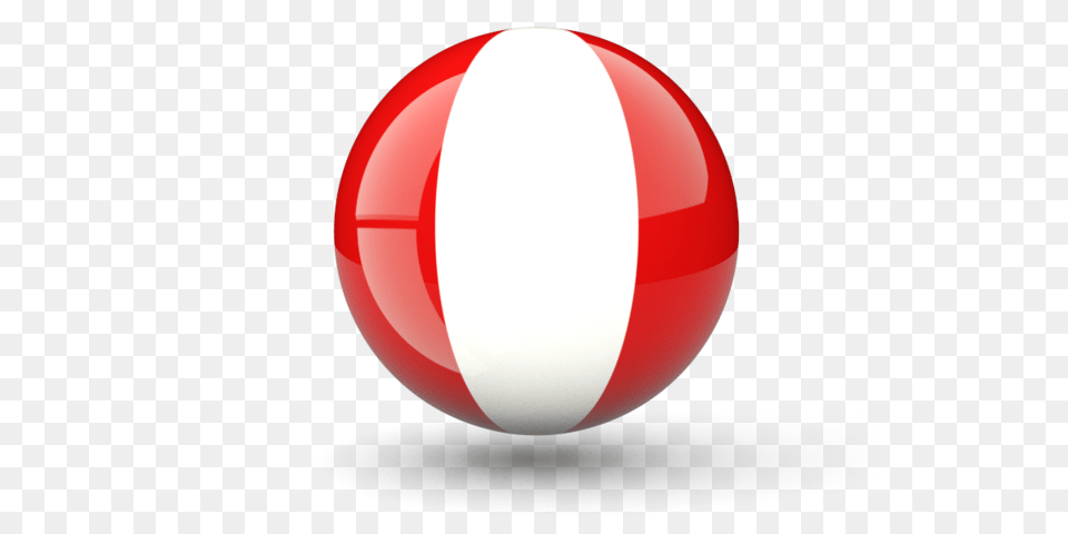 Sphere Icon Illustration Of Flag Of Peru, Sport, Ball, Football, Soccer Ball Free Png Download
