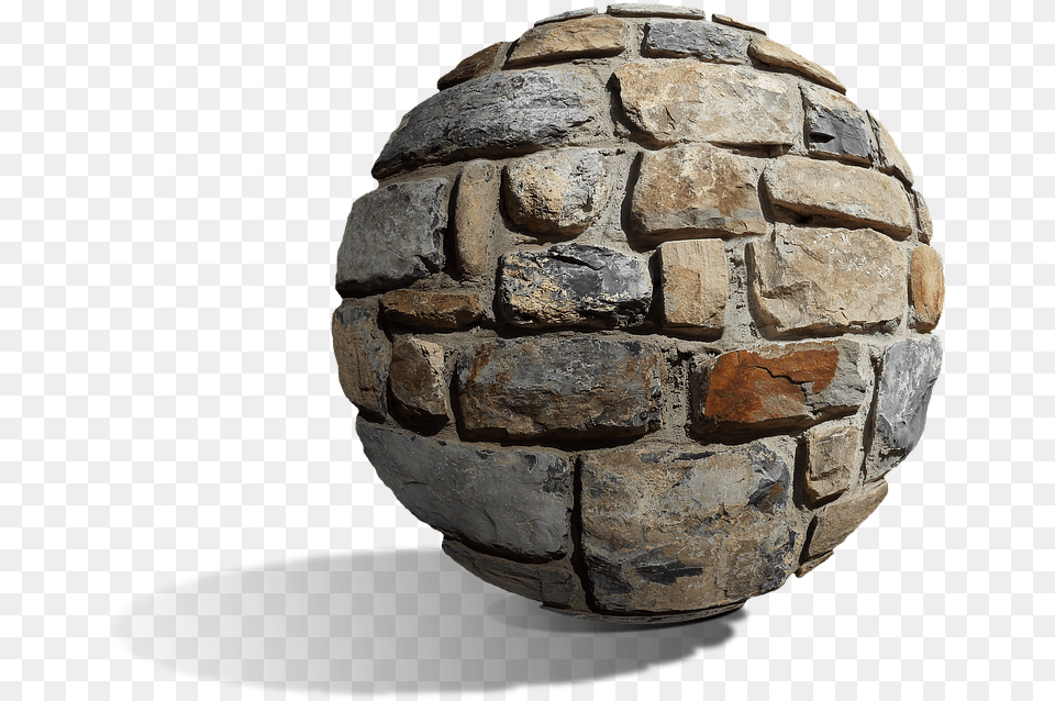 Sphere Stone Sphere Stone Picture, Architecture, Wall, Path, Building Free Png Download