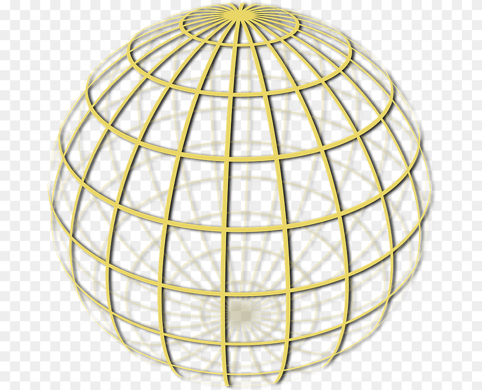Sphere Wireframe, Astronomy, Outer Space Free Png Download