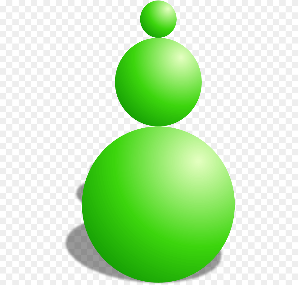 Spheres Stacked On Top Of Each Other To Make A Snowman Circle, Green, Sphere, Balloon, Astronomy Png