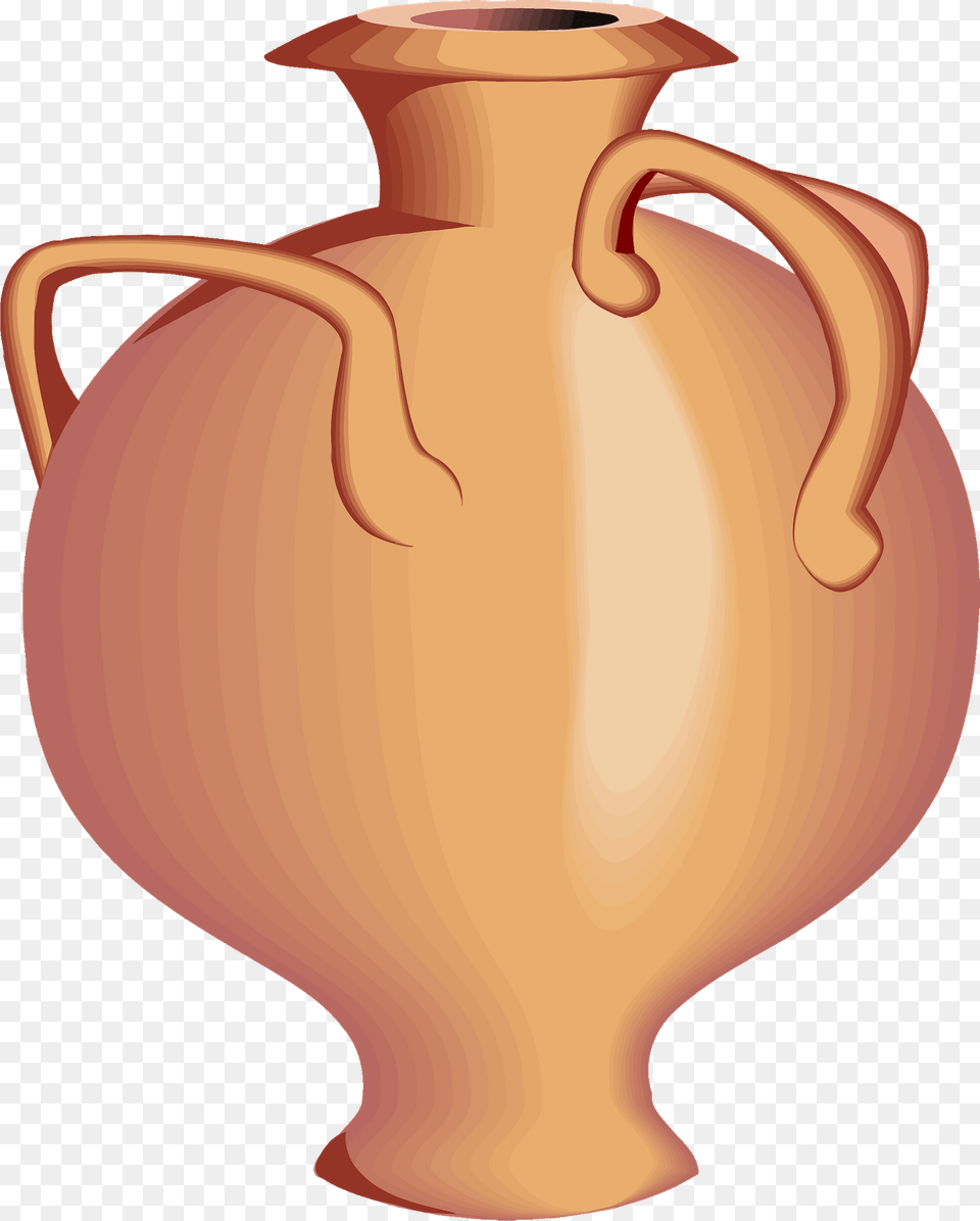 Spherical Pottery Vase Clipart, Jar, Jug, Ammunition, Grenade Free Png Download