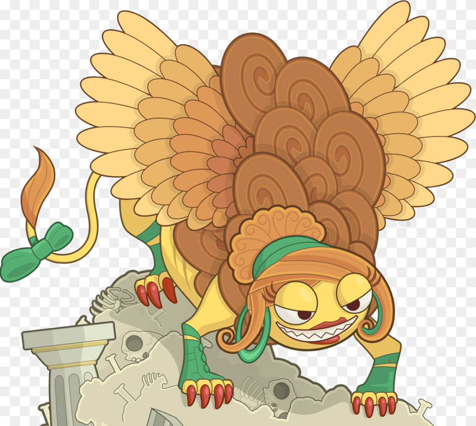 Sphinx From Poptropica, Animal, Bonfire, Fire, Flame Png