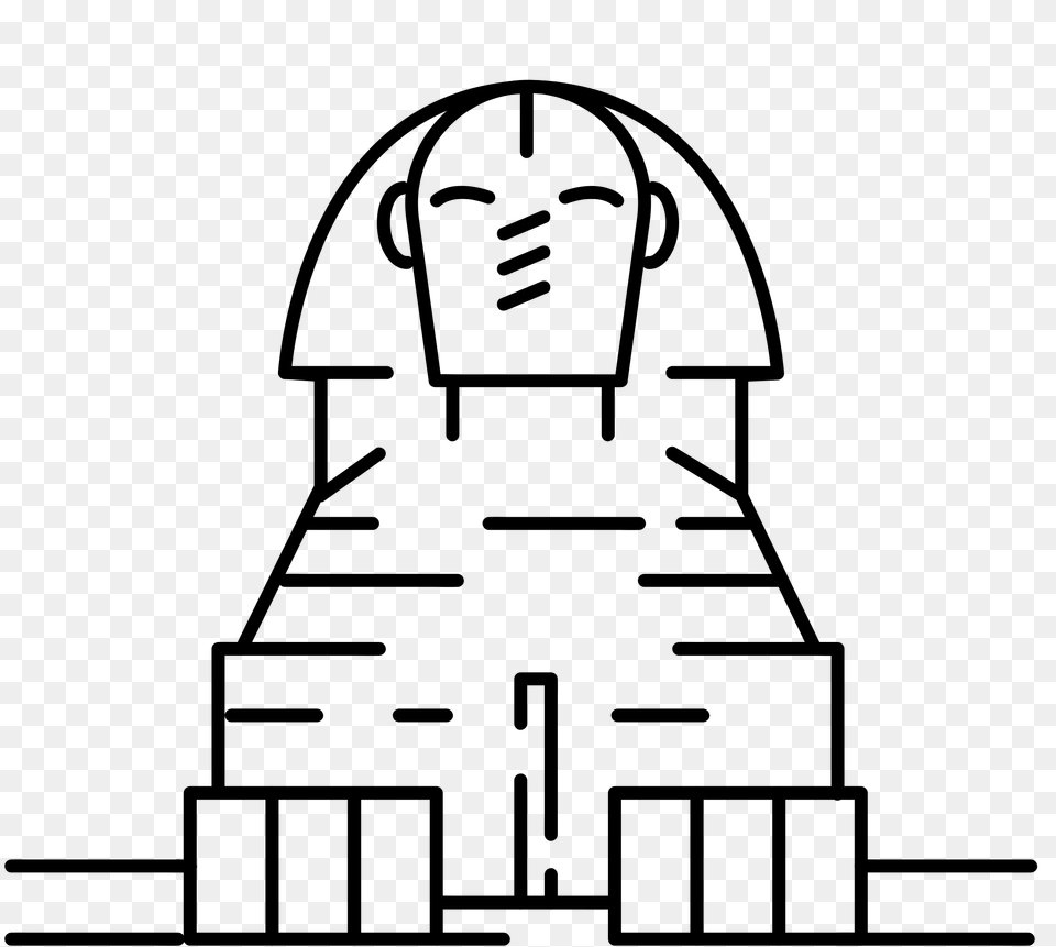 Sphinx Head Sphinx Head Images, Gray Free Png