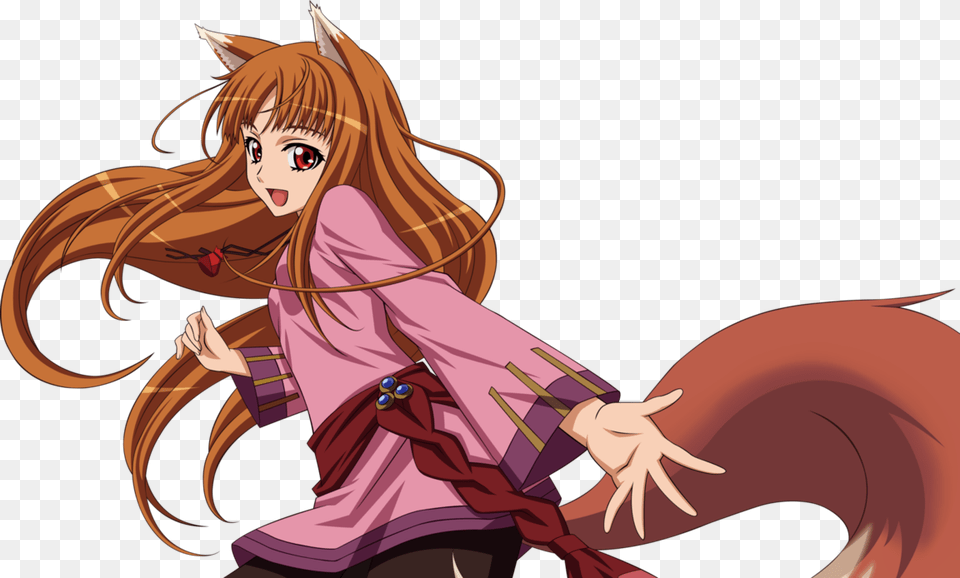 Spice And Wolf Clipart Great Eastern Entertainment Spice Amp Wolf Holo Messenger, Publication, Book, Comics, Adult Free Png