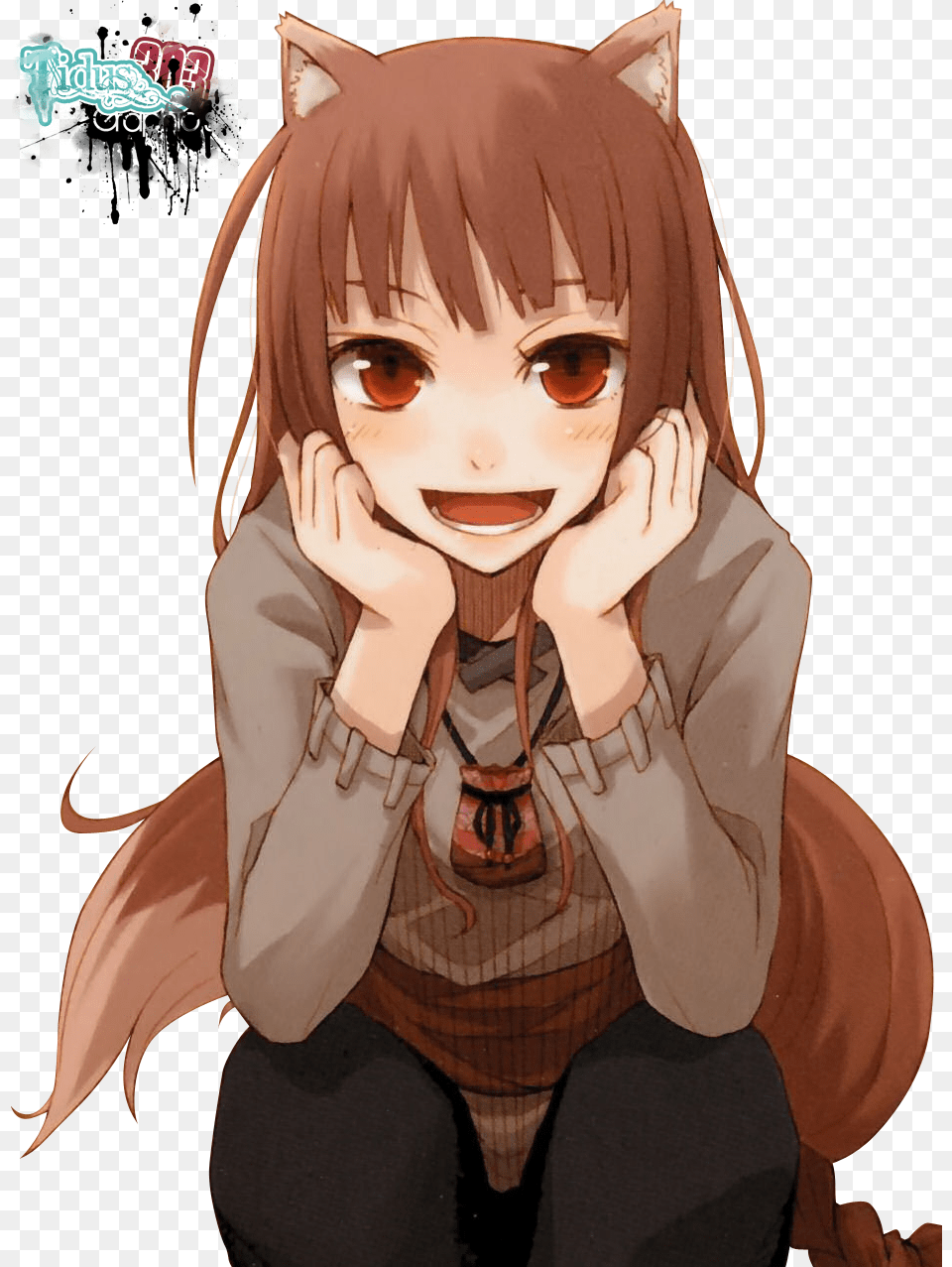 Spice And Wolf Pic Spice And Wolf Light Novel, Baby, Person, Face, Head Png