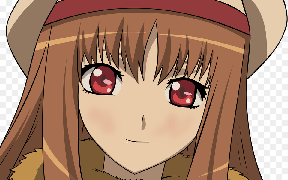 Spice And Wolf Transparent Holo The Wise Wolf Anime Holo Spice And Wolf Eyes, Book, Comics, Publication, Baby Free Png
