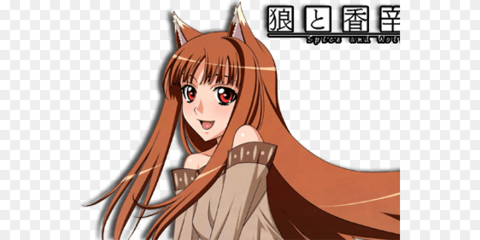 Spice Clipart Spice And Wolf Anime Girl, Publication, Book, Comics, Face Free Png Download