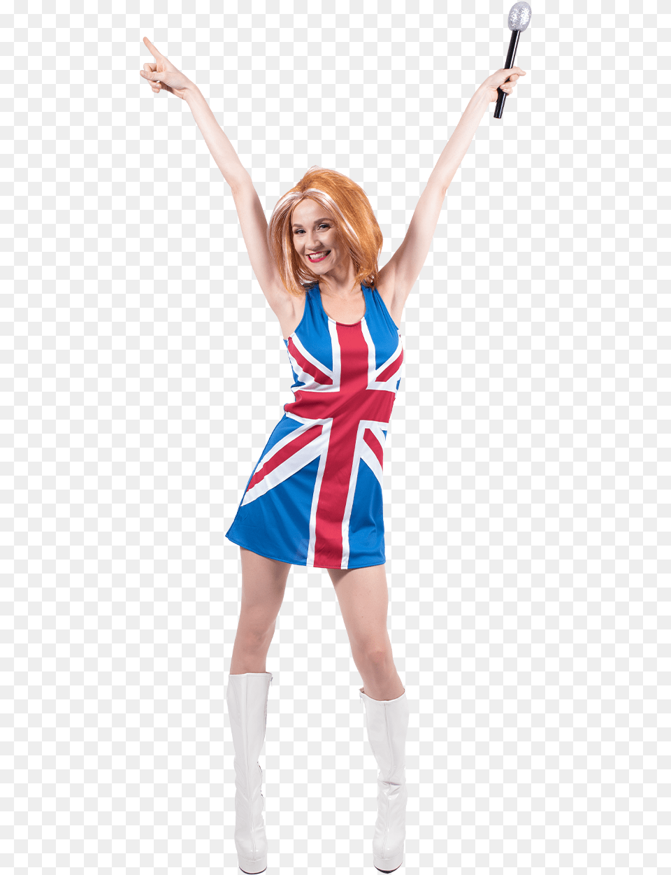 Spice Girls Ginger, Clothing, Costume, Dress, Person Free Png