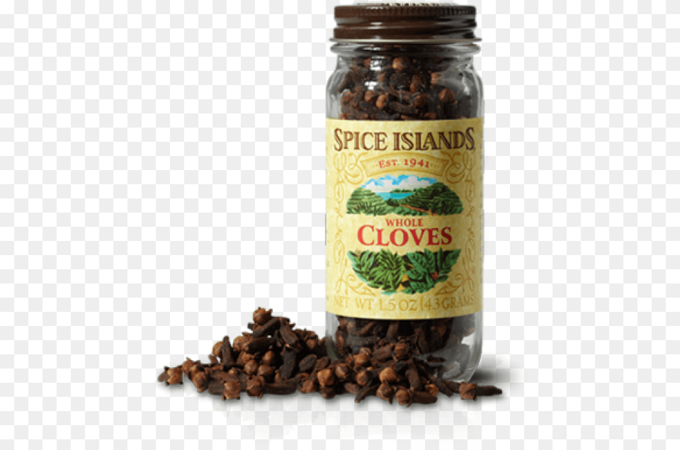 Spice Islands Cloves, Jar, Food, Grain, Granola Png Image
