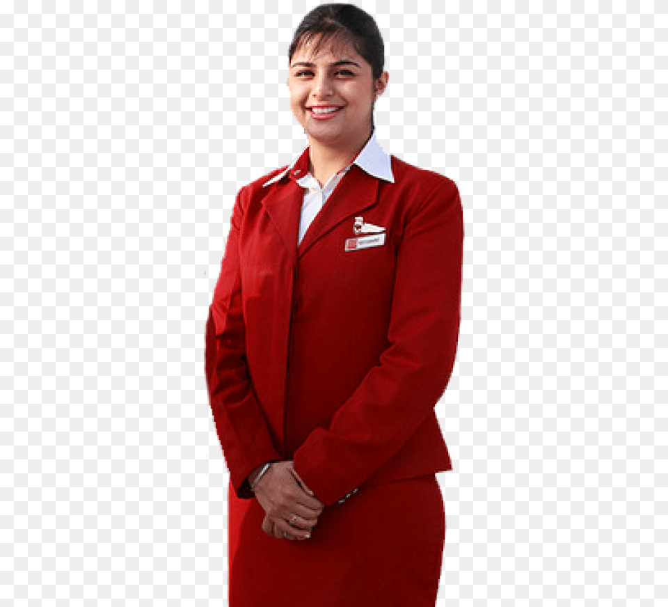 Spicejet Cabin Crew Uniform, Blazer, Clothing, Coat, Suit Png