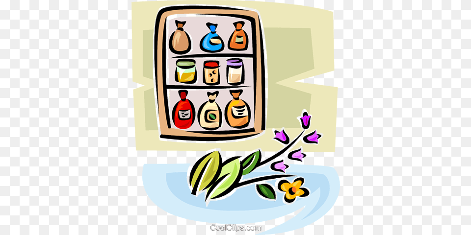 Spices Preserves And Condiments Royalty Vector Clip Art, Cabinet, Furniture, Medicine Chest, Animal Free Png