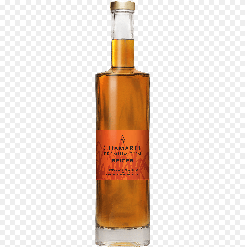 Spices Rum Chamarel Spiced Rum, Alcohol, Beverage, Liquor, Bottle Free Png