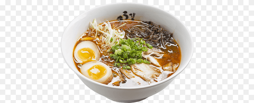 Spicy Chasiu Ramen Ramen Transparent, Bowl, Dish, Food, Meal Png Image