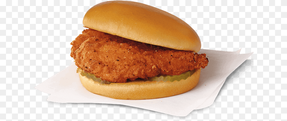 Spicy Chicken Sandwich Chick Fil A Food, Burger Png