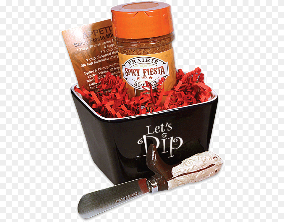 Spicy Fiesta Dip Set In A Bowl With A Dip Spreader Best Ang Pasko Ng Pilipino, Cutlery, Spoon, Cup Free Png