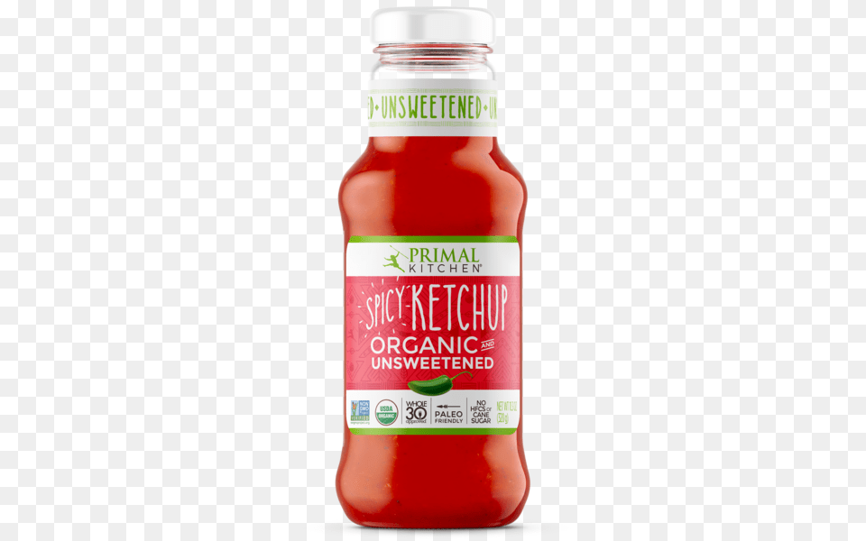 Spicy Organic Unsweetened Ketchup, Food Free Png Download