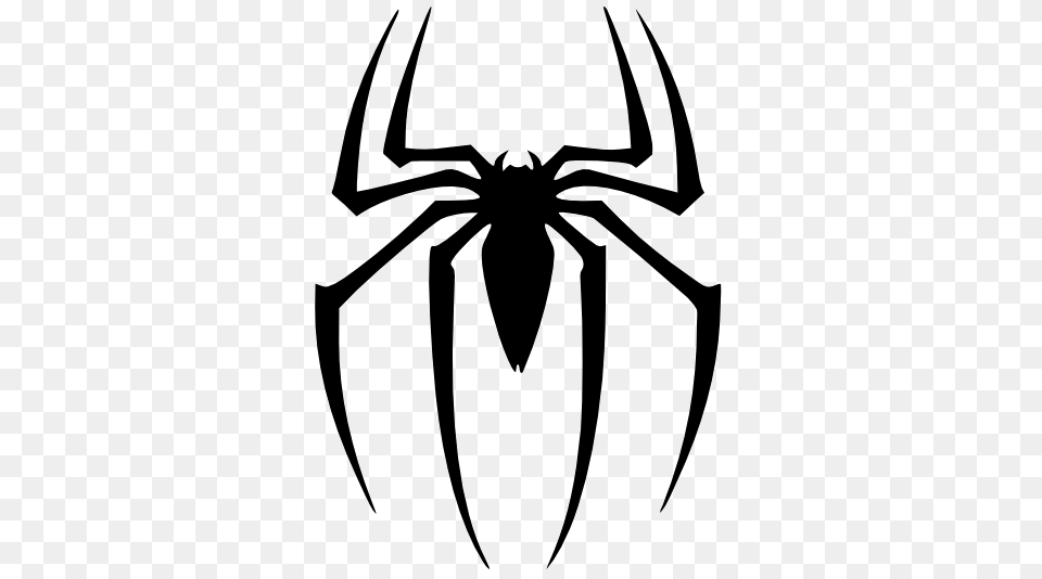 Spider, Stencil, Animal, Invertebrate Free Transparent Png