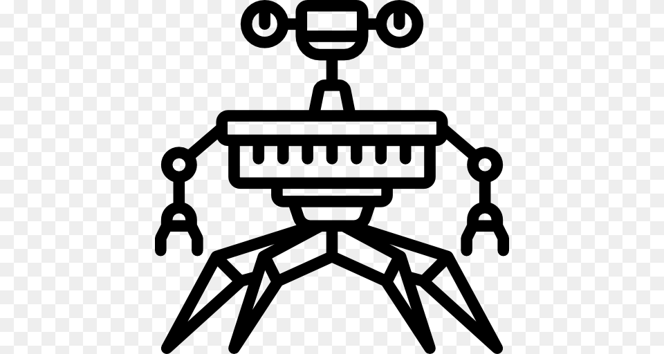 Spider Bot, Robot Free Transparent Png