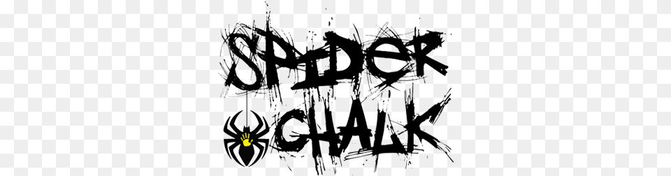 Spider Chalk Name Spider, Art, Text, Person, Handwriting Free Transparent Png