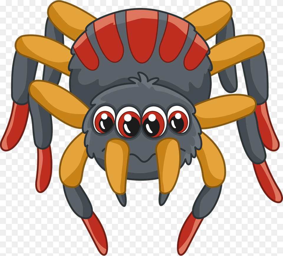 Spider Clipart, Animal, Crab, Food, Invertebrate Png