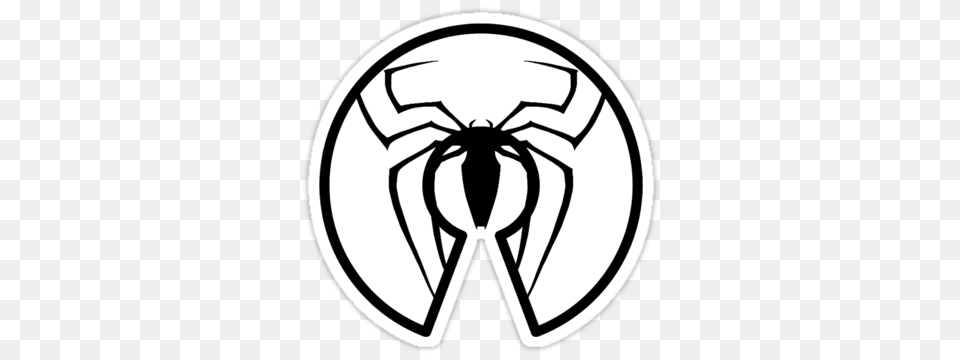 Spider Clipart Black And White, Stencil Free Png