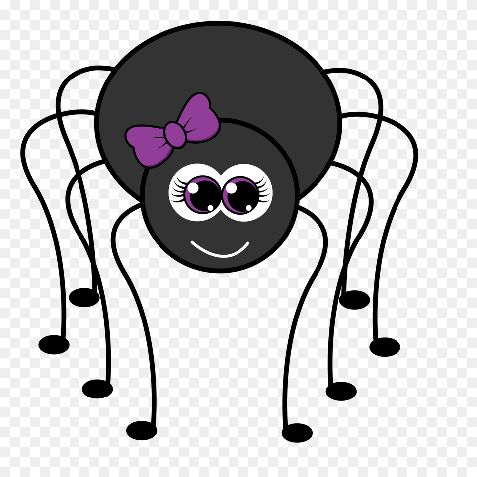 Spider Clipart Cute, Art Png