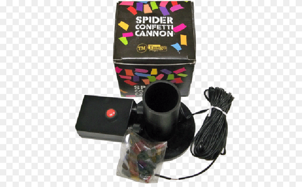 Spider Confetti Cannon By Tango Magic Teacup, Electronics, Adapter, Smoke Pipe Free Transparent Png