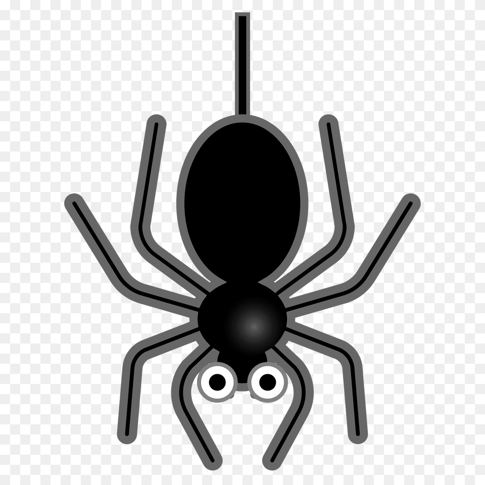 Spider Emoji Clipart, Animal, Invertebrate Png