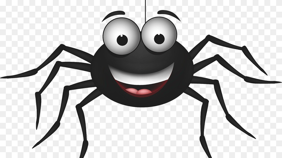 Spider Funny Clipart Pencil And In Color Transparent Itsy Bitsy Spider Clipart, Animal, Insect, Invertebrate Png
