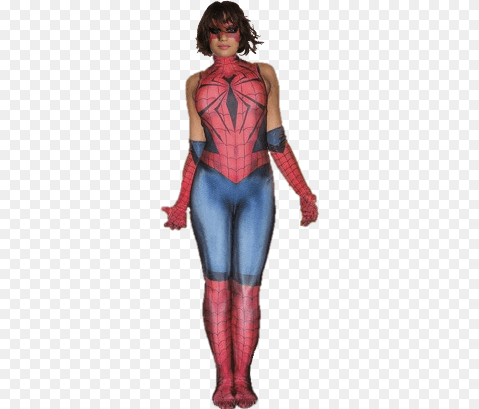 Spider Girl Ashley Barton, Clothing, Costume, Person, Adult Free Png Download