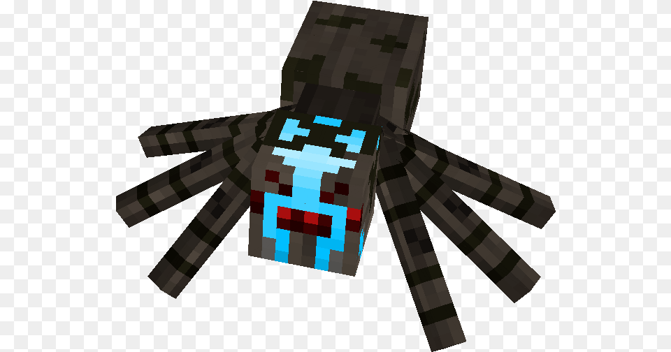 Spider Head Minecraft Blue Head Spider Minecraft Toy Png