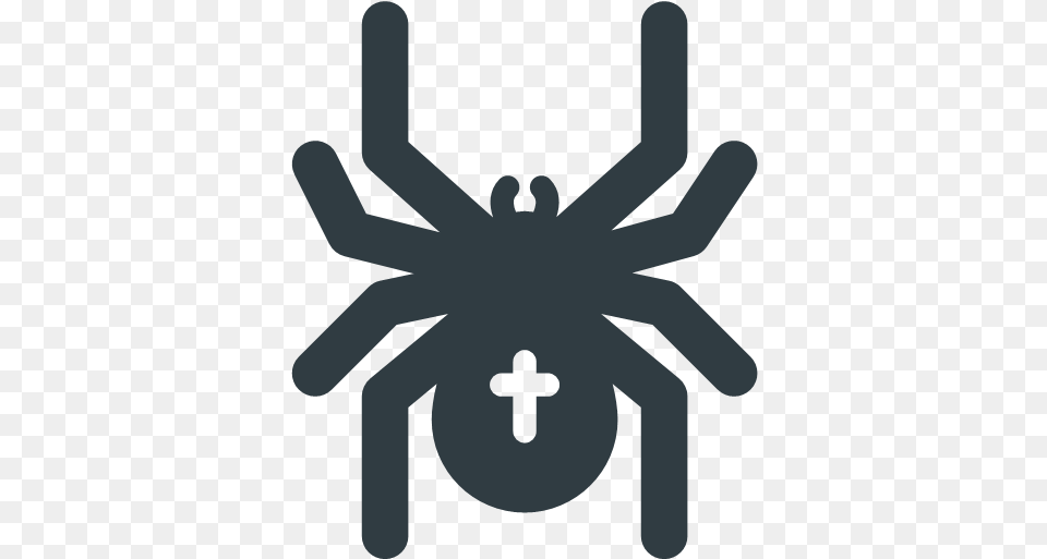 Spider Icon Solid Halloween Icons, Outdoors, Nature, Snow, Person Free Png