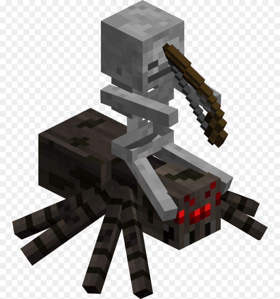 Spider Jockey Minecraft Png Image