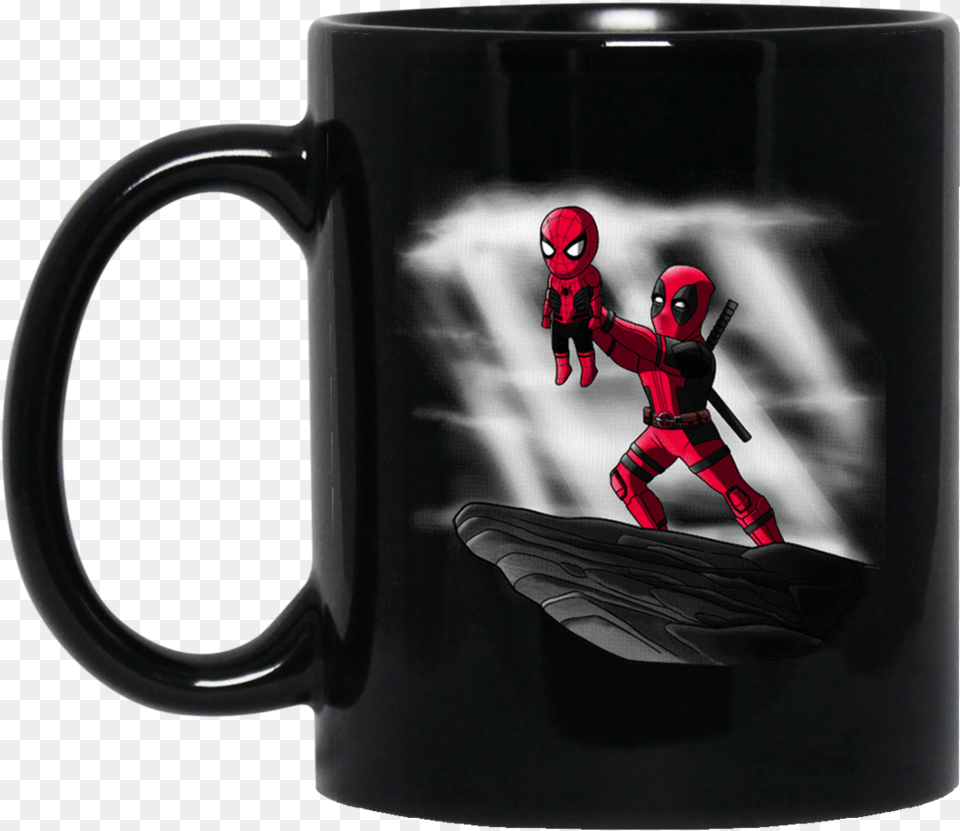 Spider Man, Cup, Person, Beverage, Coffee Png