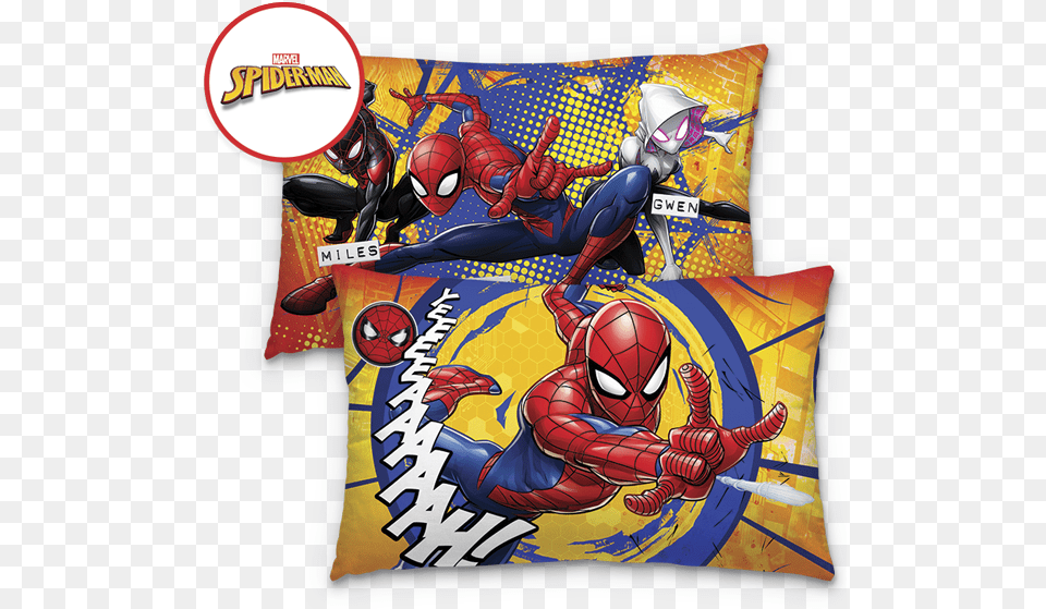 Spider Man, Book, Comics, Cushion, Home Decor Png