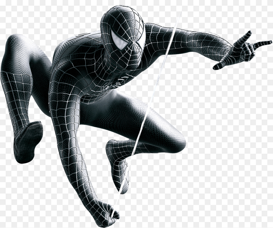 Spider Man 3 Black Suit Spiderman Black, Adult, Female, Person, Woman Free Transparent Png