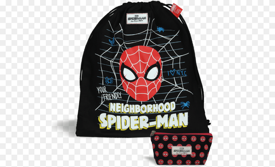 Spider Man, Bag, Cap, Clothing, Hat Free Png