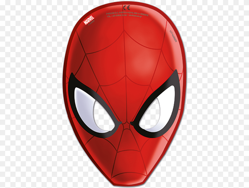 Spider Man 6 Party Masks Spiderman Homecoming Mask, Ball, Football, Soccer, Soccer Ball Png