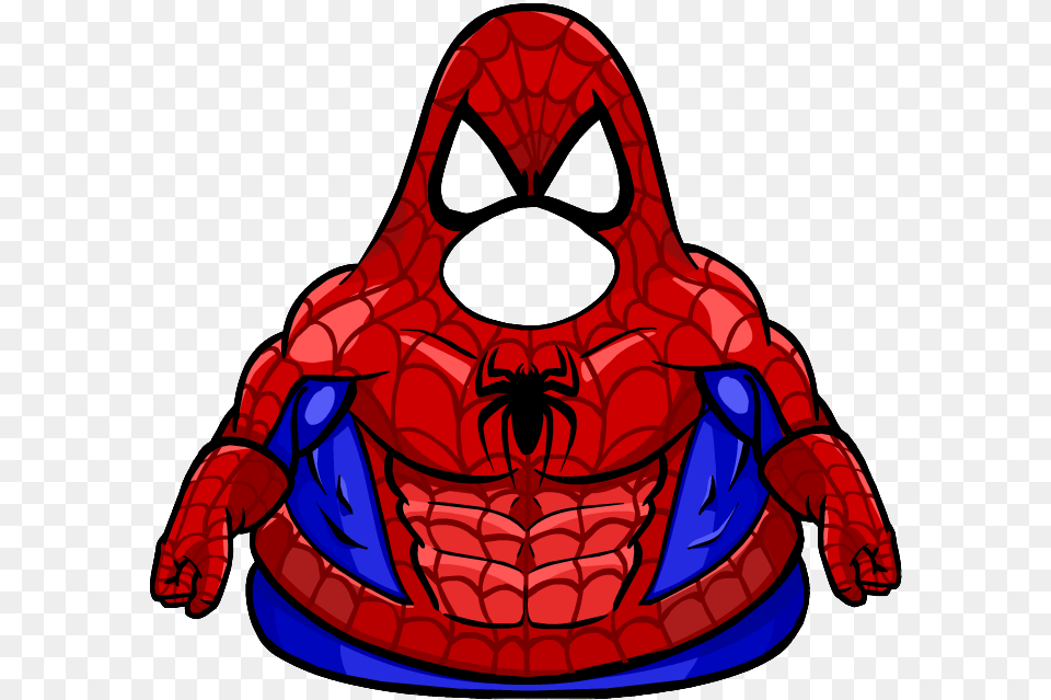 Spider Man Bodysuit Clothing Icon Id 4626 Club Penguin Spiderman, Dynamite, Weapon Png Image