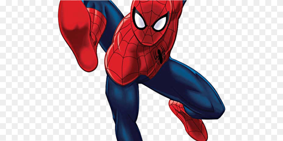 Spider Man Clipart Spiderman Boy Marvel Ultmate Spider Man, Book, Comics, Publication, Adult Free Transparent Png