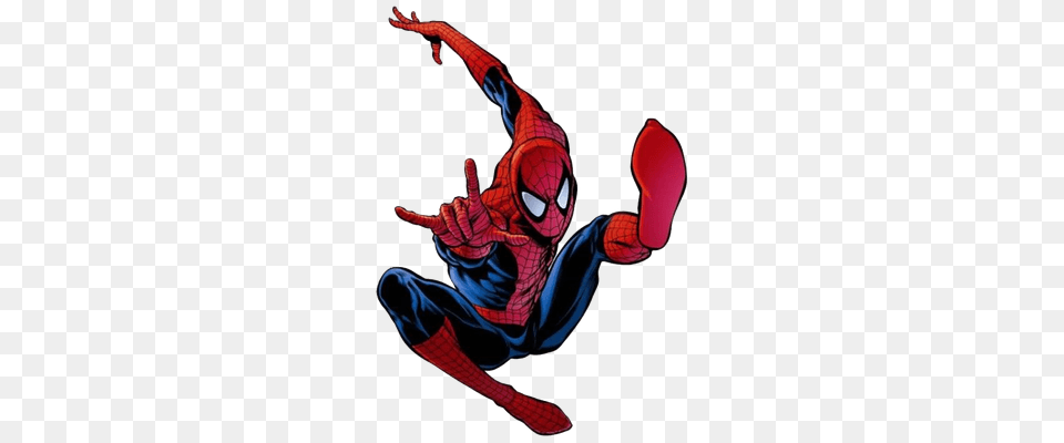 Spider Man Cliparts Transparent, Person, Book, Comics, Publication Free Png Download