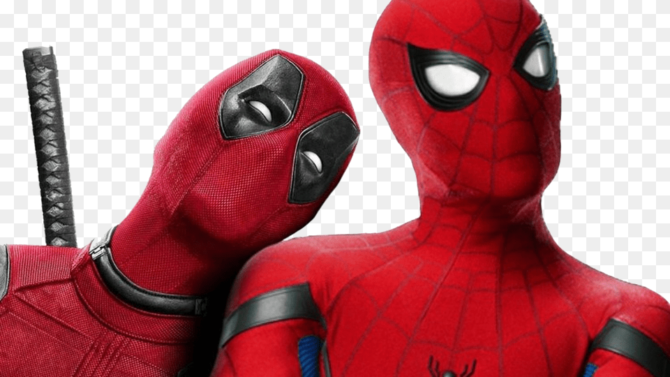 Spider Man Deadpool Mcu, Clothing, Footwear, Shoe, Person Free Transparent Png