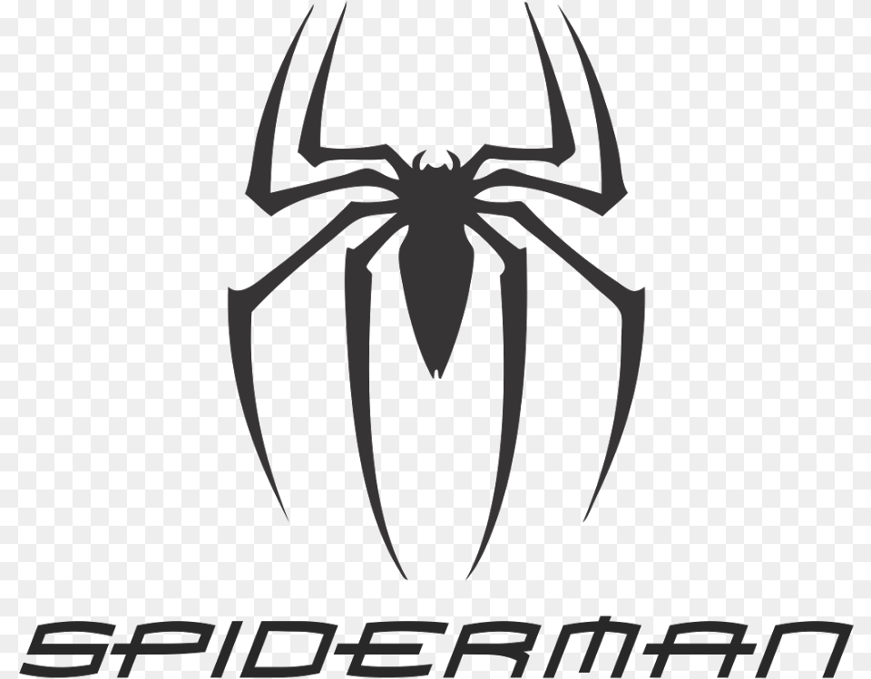 Spider Man Film Series Logo Encapsulated Postscript Spiderman Logo, Stencil, Weapon, Person, Animal Png