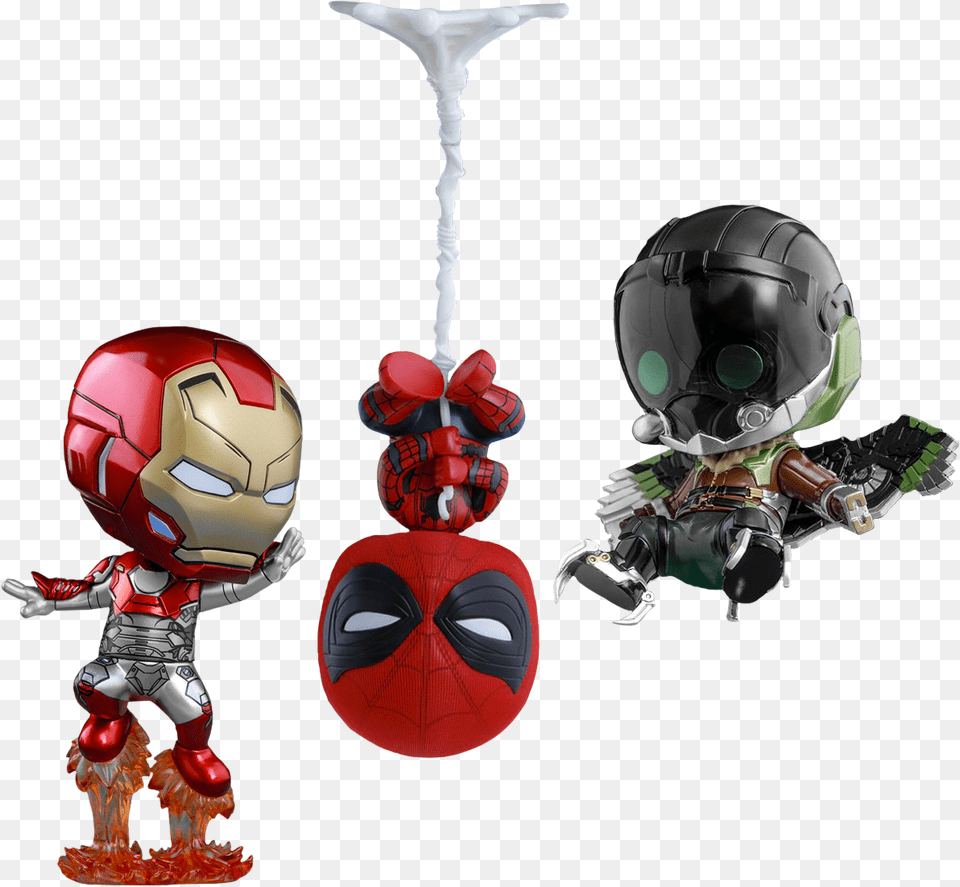 Spider Man Hc Spider Man Iron Man Vulture Cosbaby Set, Sport, Ball, Soccer Ball, Soccer Png Image