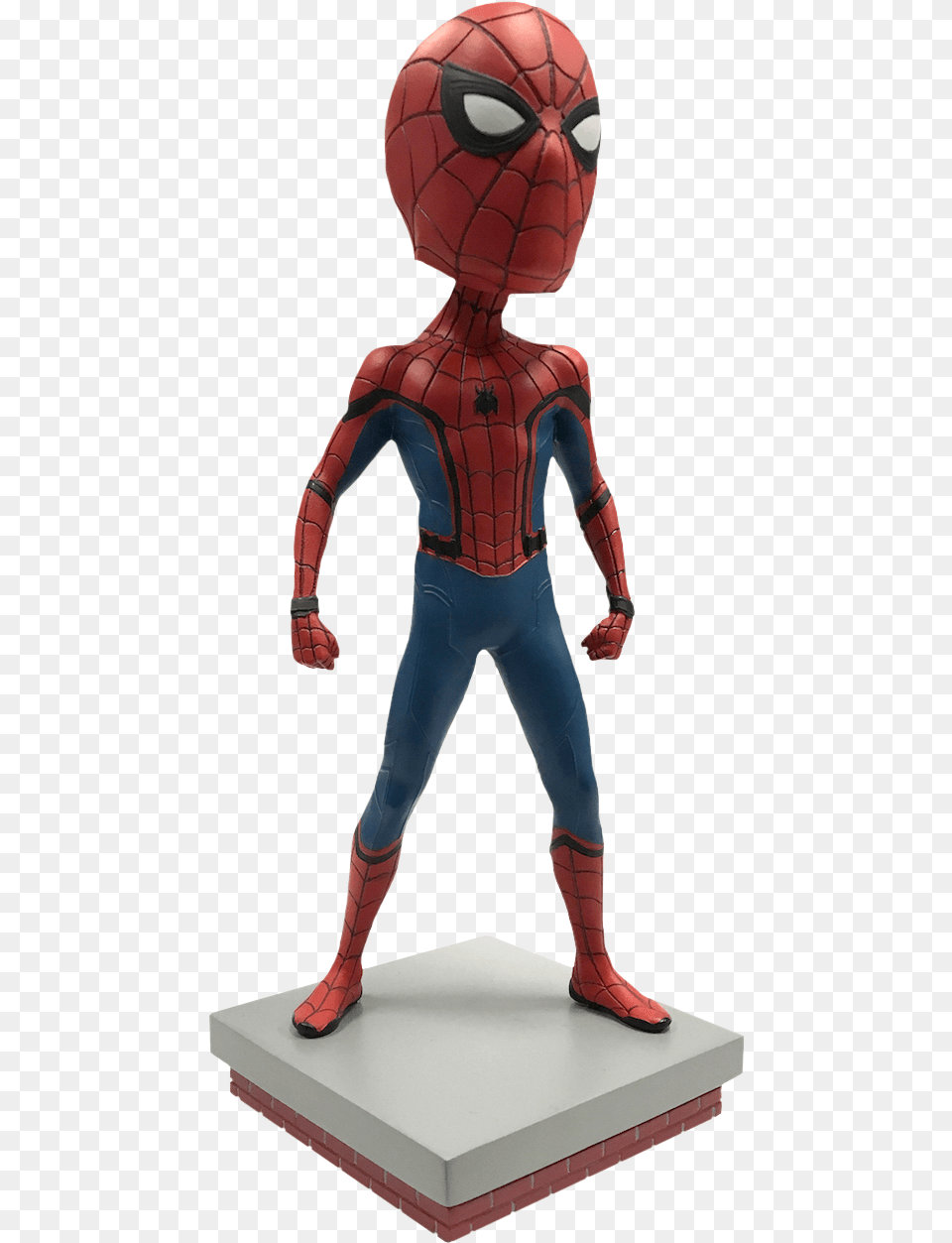 Spider Man Head Knocker Bobble Head Main Spider Man Wacky Wobbler, Alien, Adult, Female, Person Png