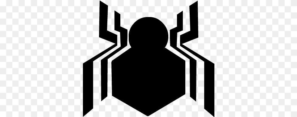 Spider Man Homecoming Logo, Gray Png