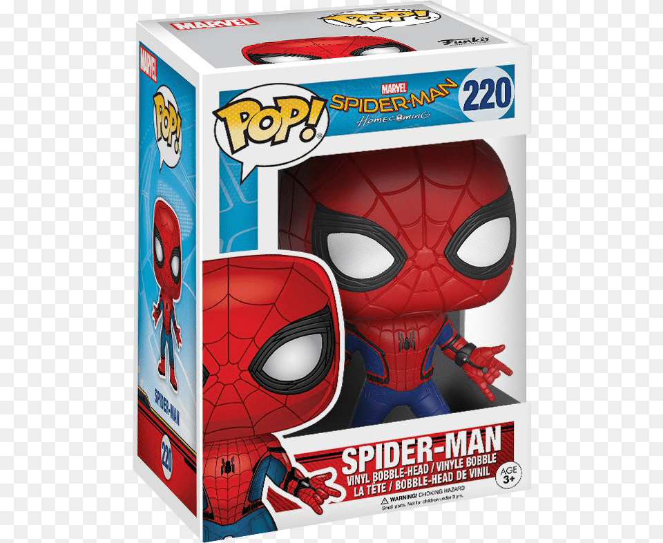 Spider Man Homecoming Spiderman Homecoming Pop Vinyl, Alien, Helmet Free Png