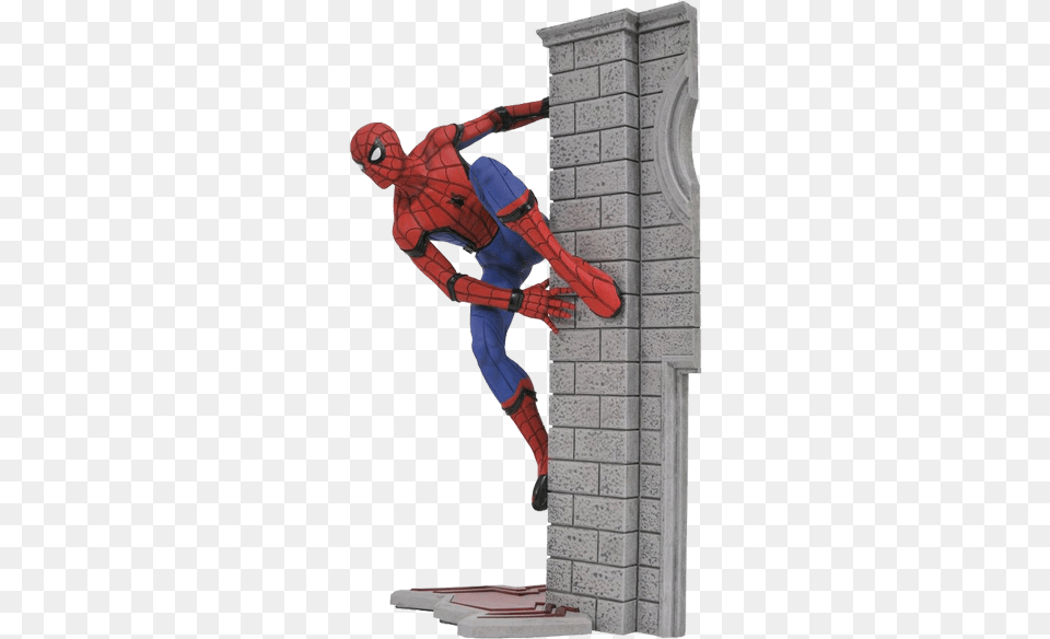 Spider Man Homecoming Spiderman Homecoming Statue, Book, Comics, Publication, Brick Free Png