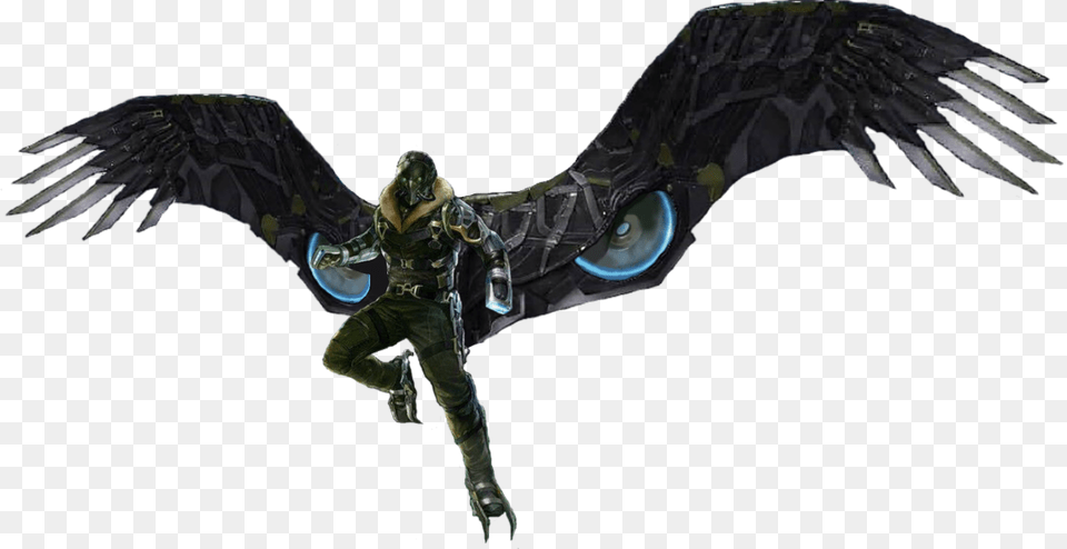 Spider Man Homecoming Vulture By Davidbksandrade Dbpg2p7 Spiderman Homecoming Vulture, Adult, Person, Male, Bird Free Png